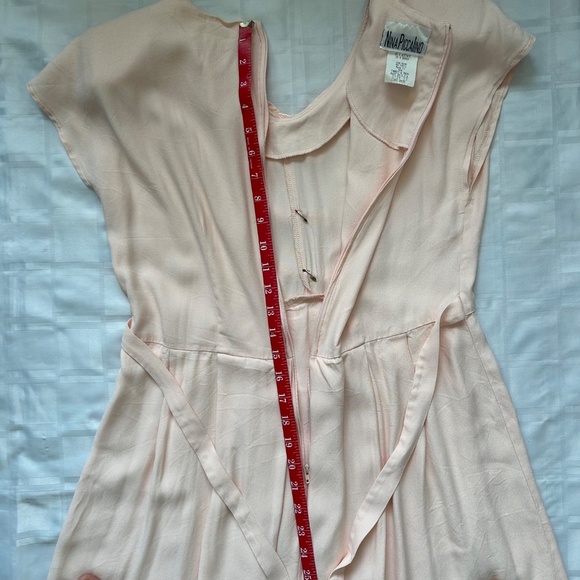 Nina Picciano Soft Pink Vintage Sailor Style Mid-length Dress - Picture 11 of 13